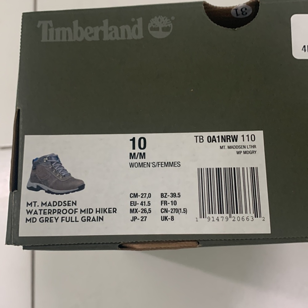 Womens Timberland Hiking Boots - Picture 10 of 12